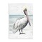 Stupell Industries Rustic Pelican on Shoreline Wall Plaque Art